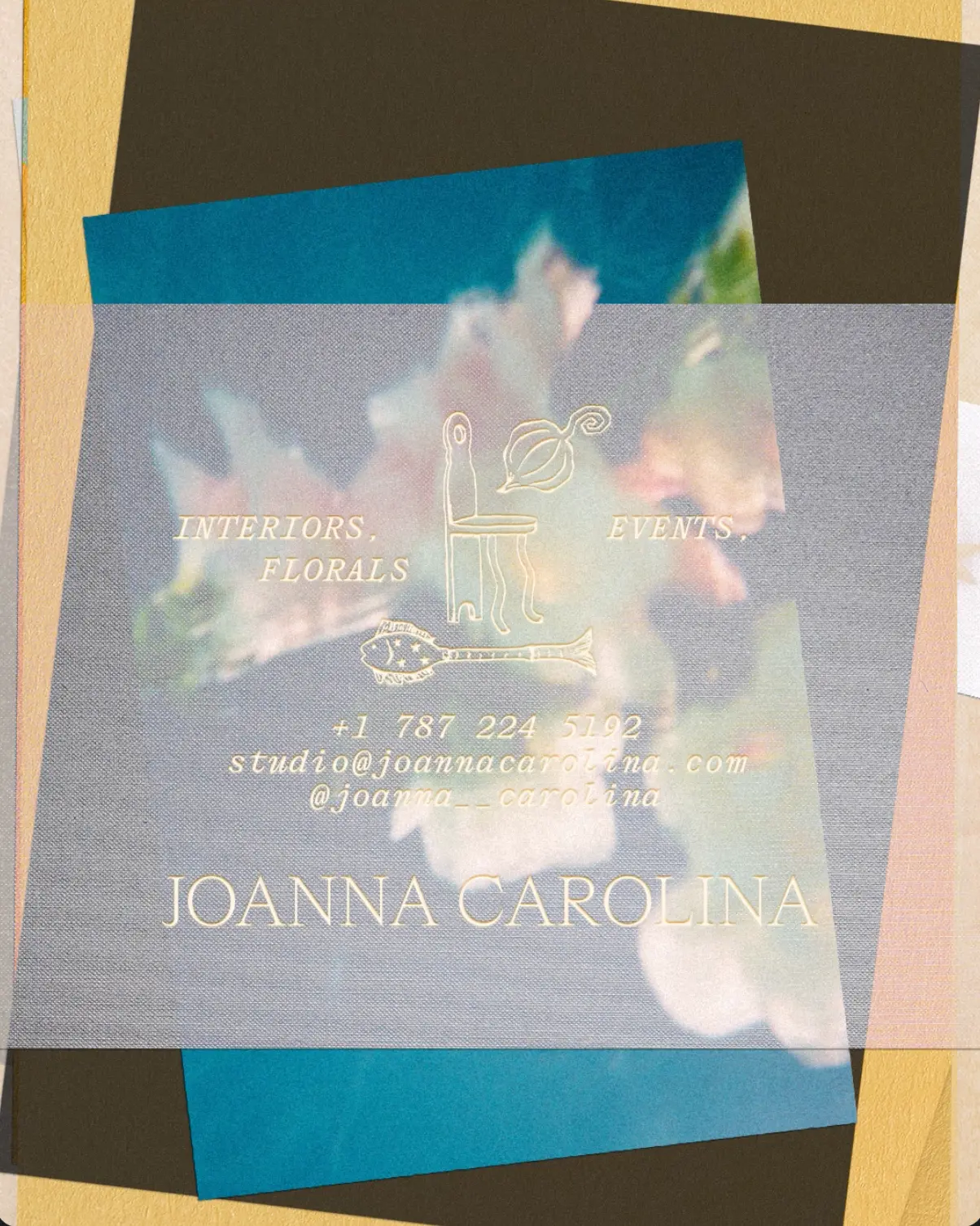 Joanna Carolina — Identidad visual